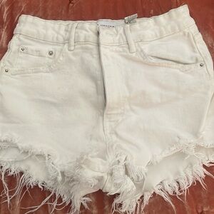 White Zara Shorts